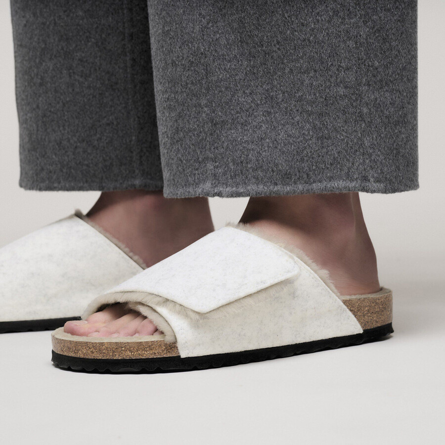 solana shearling felt