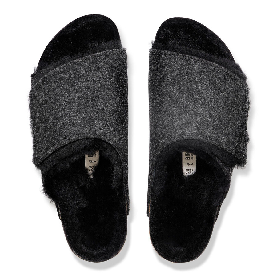 solana shearling felt