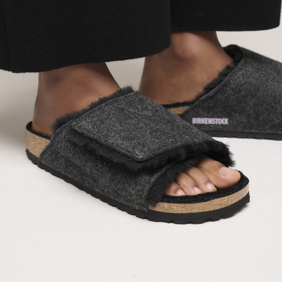 solana shearling felt