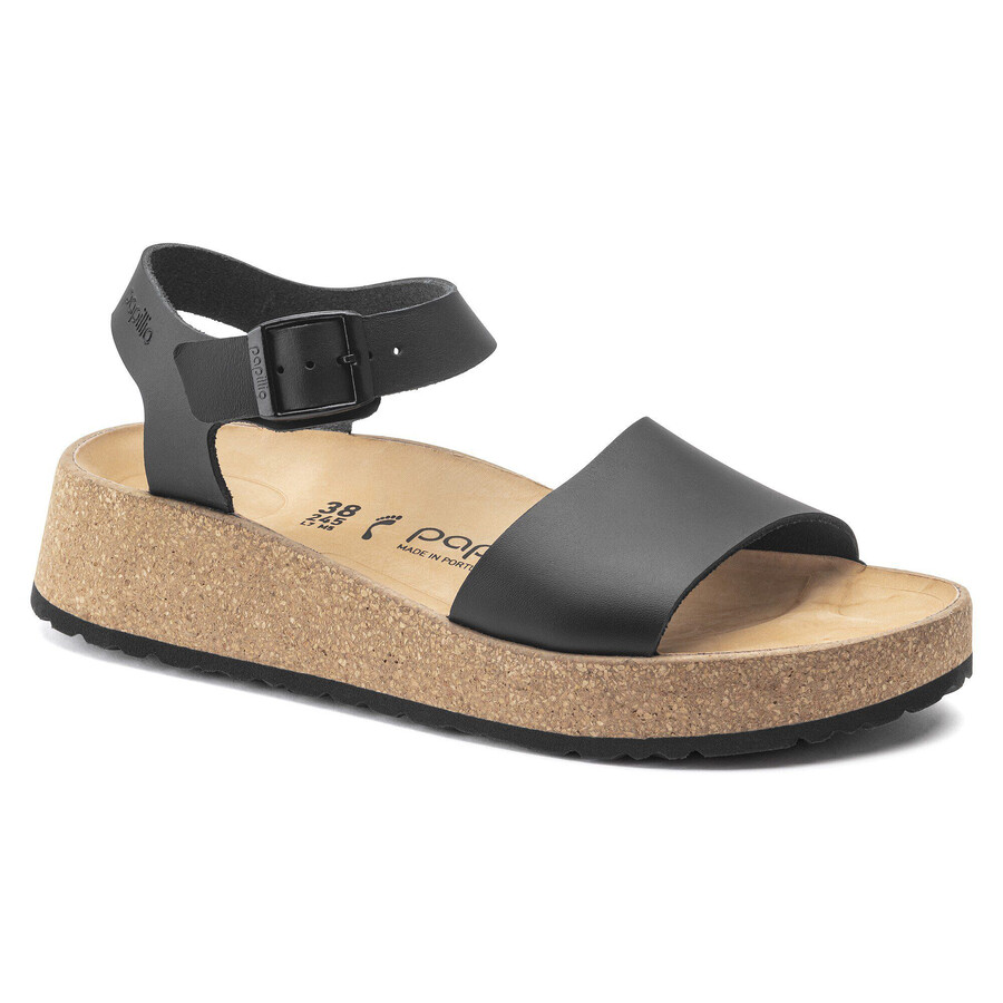 glenda natural leather