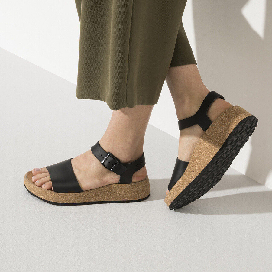 glenda natural leather