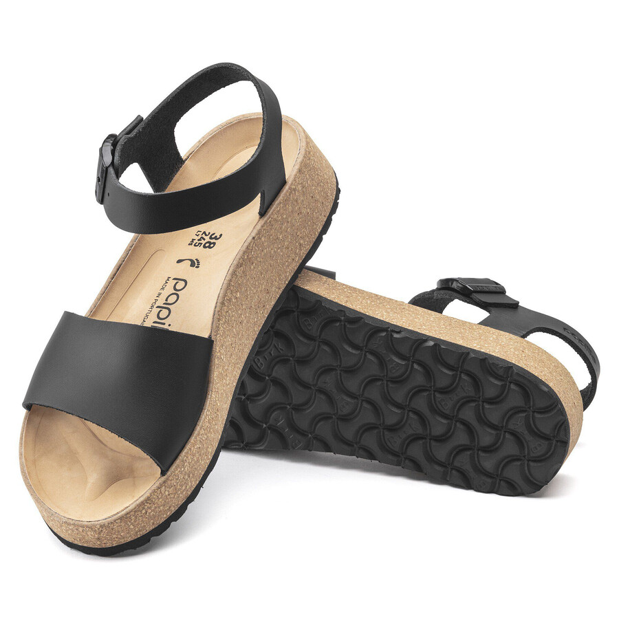glenda natural leather
