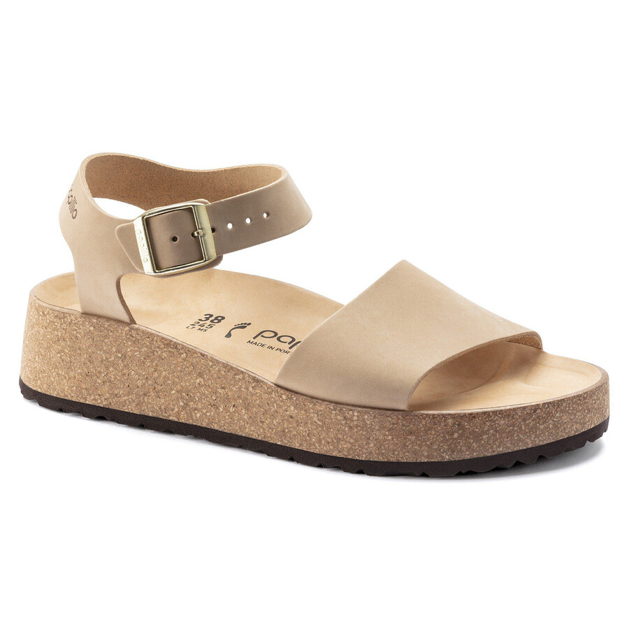 glenda nubuk leather