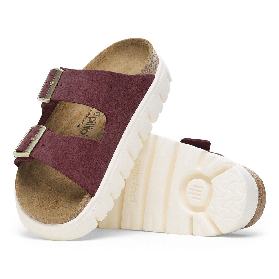 arizona platform suede leather