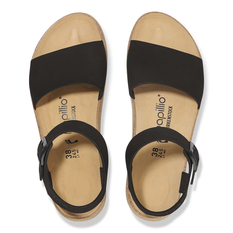 glenda nubuk leather