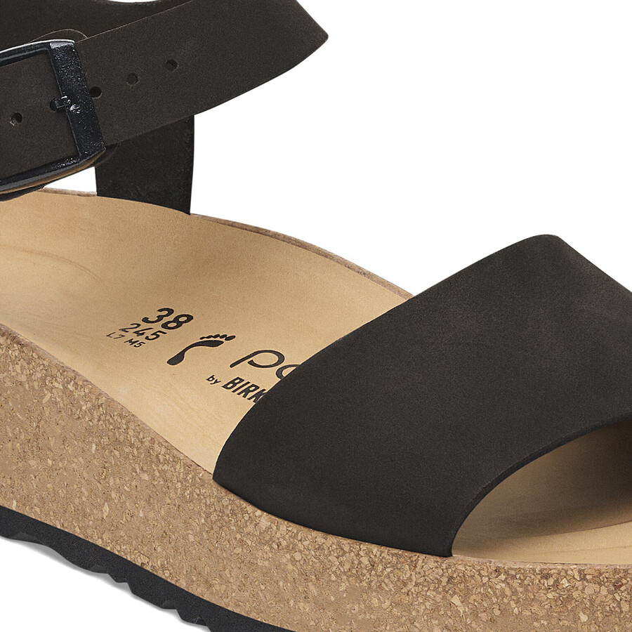 glenda nubuk leather