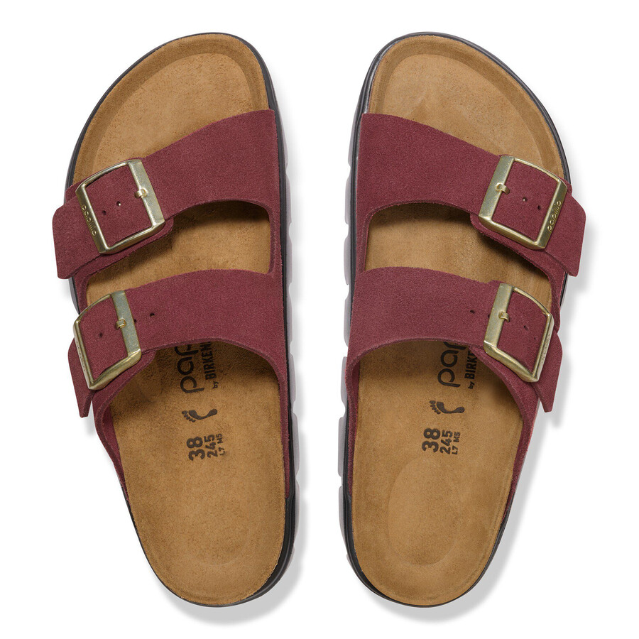 arizona platform suede leather
