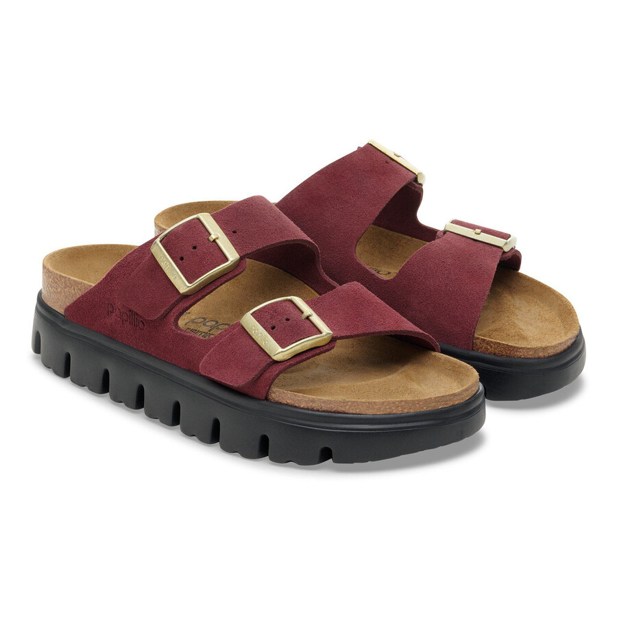 arizona platform suede leather