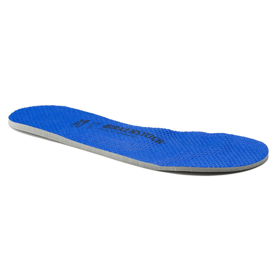 comfort insole birko tex textile blue