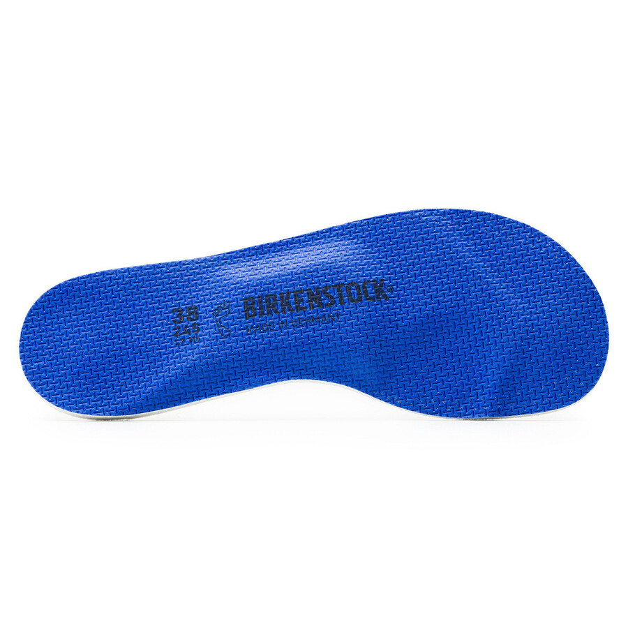 comfort insole birko tex textile blue