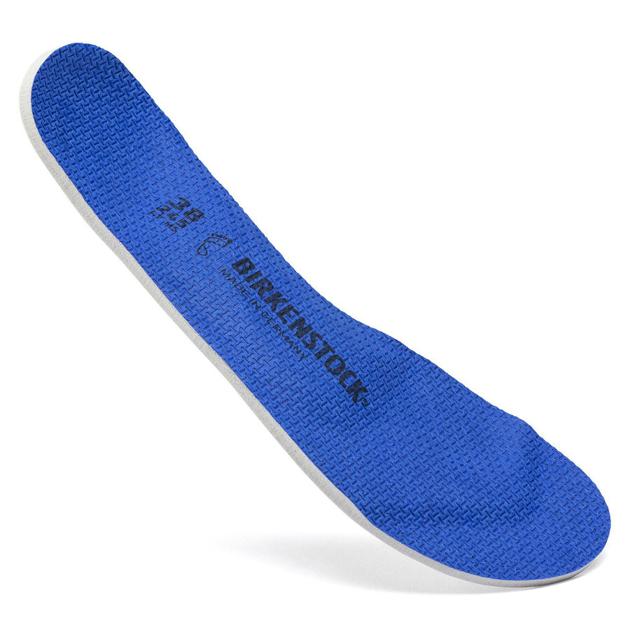 comfort insole birko tex textile blue