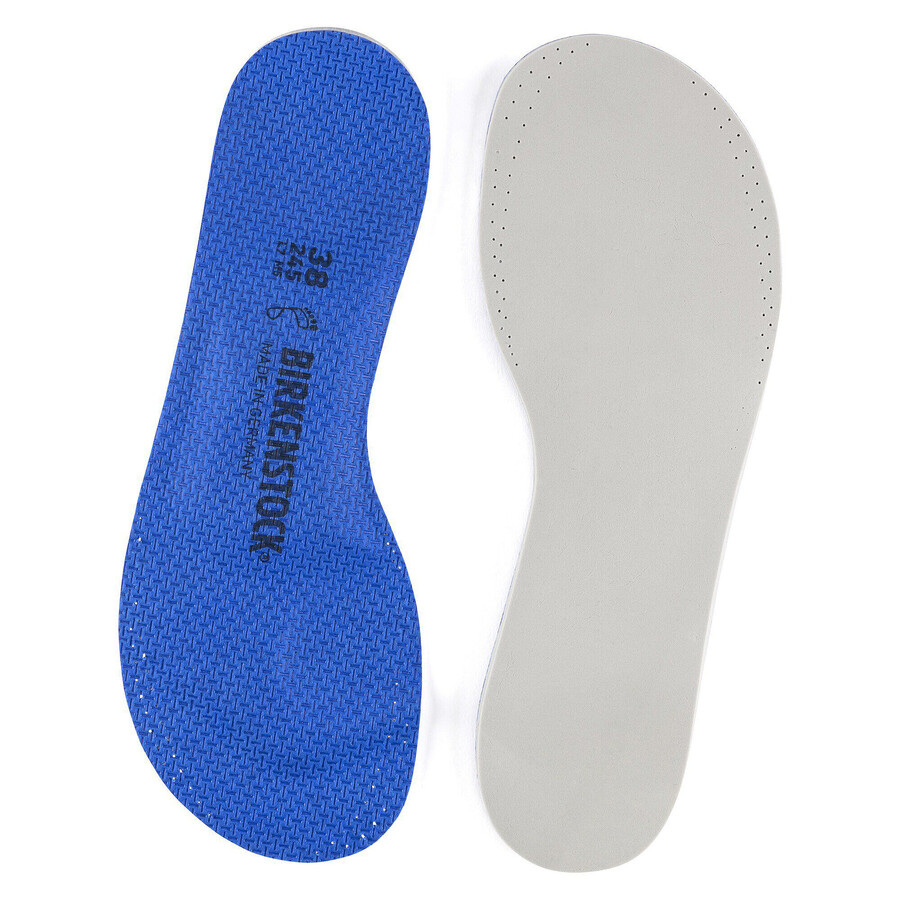 comfort insole birko tex textile blue