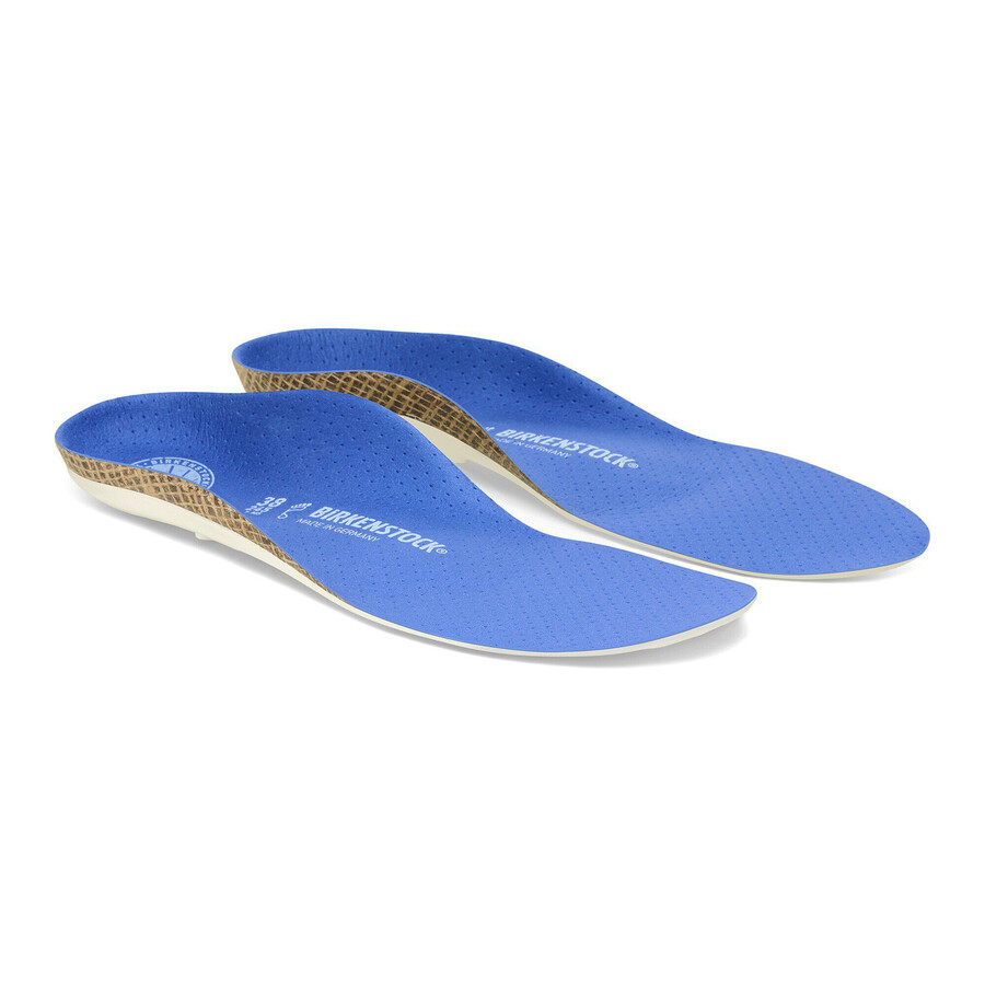 blue footbed for sneakers