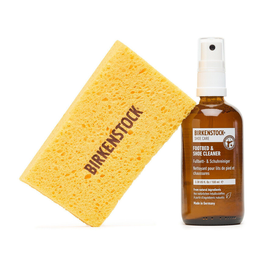 footbed and shoe cleaner with sponge multi