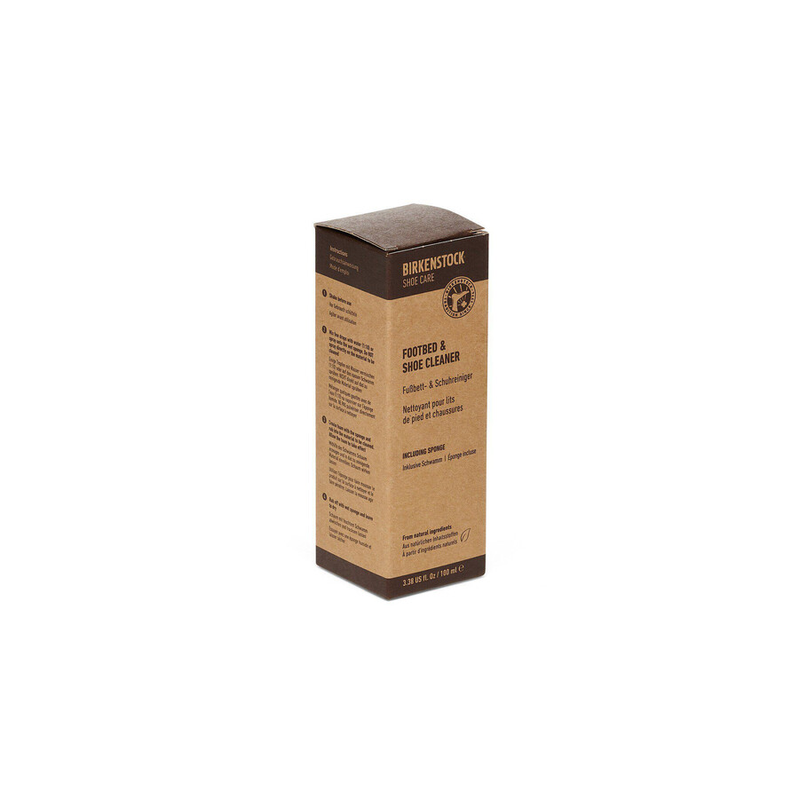 footbed and shoe cleaner with sponge multi