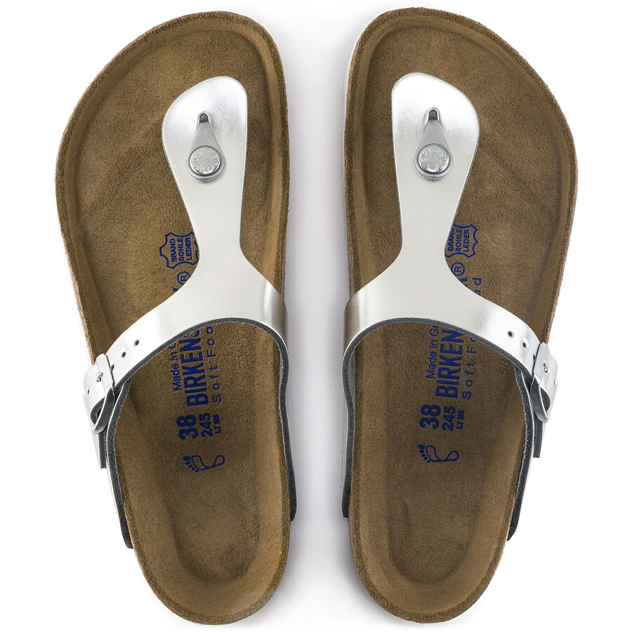 gizeh soft footbed natural leather