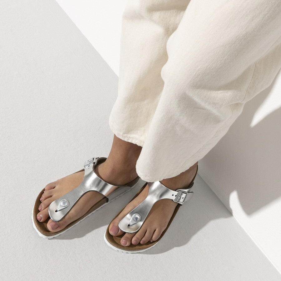 gizeh soft footbed natural leather