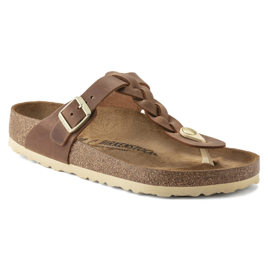 gizeh braided waxy leather