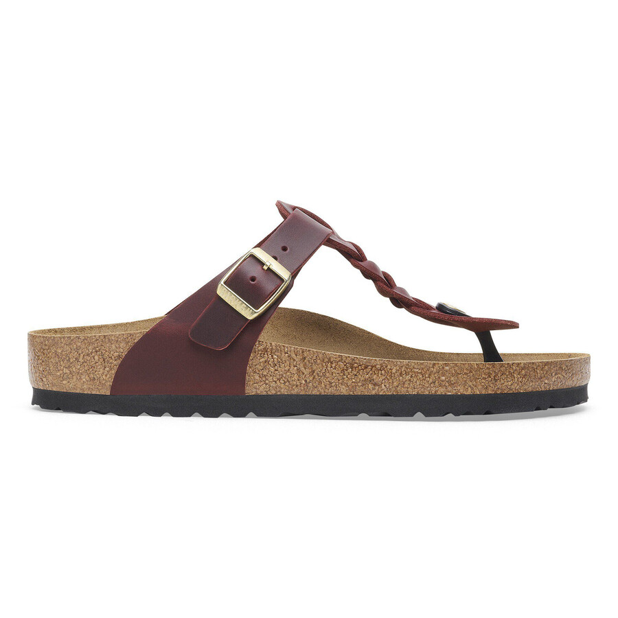 gizeh braided waxy leather