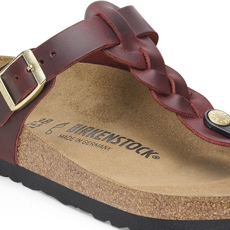 gizeh braided waxy leather