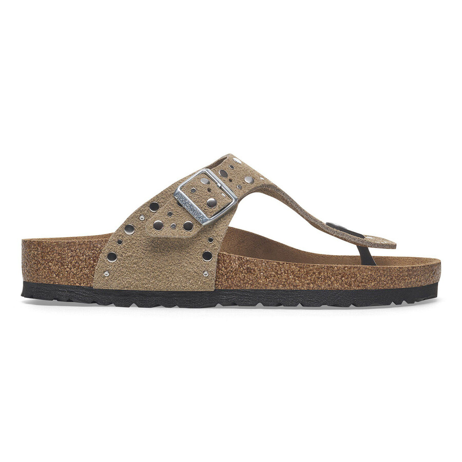 gizeh rivet suede leather