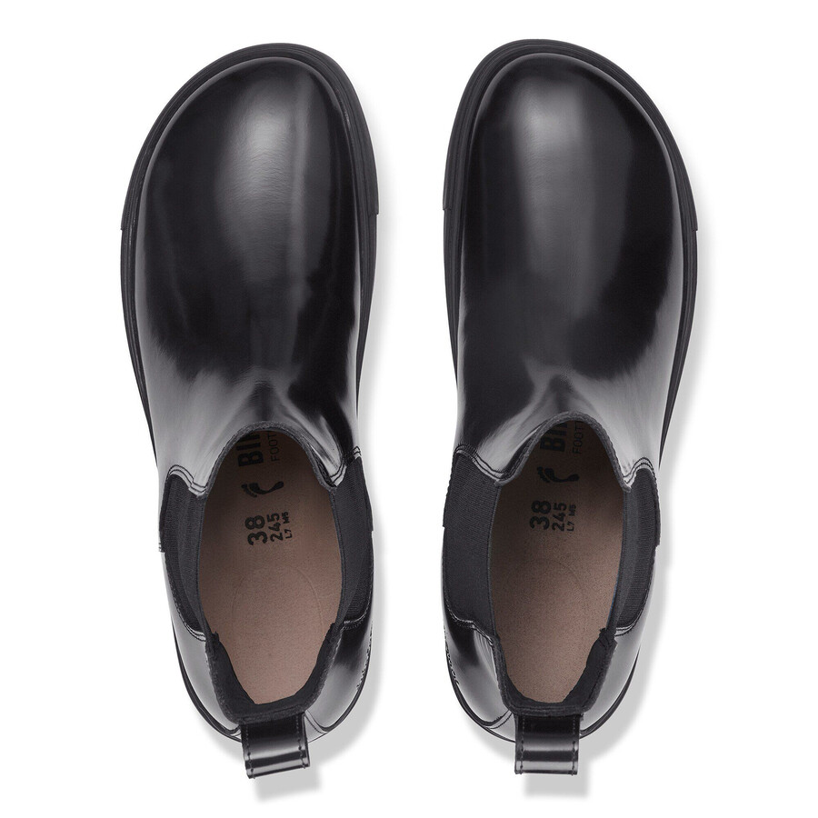 bend chelsea natural leather patent