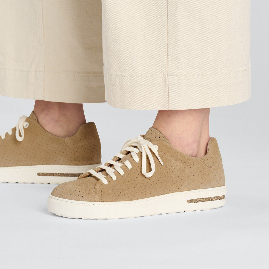 bend low suede leather embossed