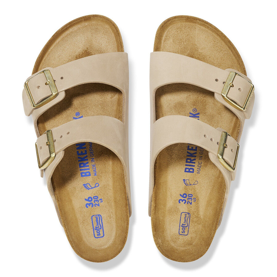 arizona soft footbed nubuk leather