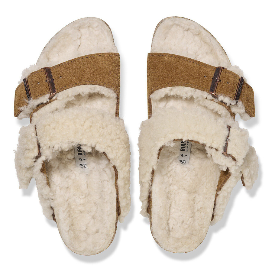 arizona teddy split suede leatherfur