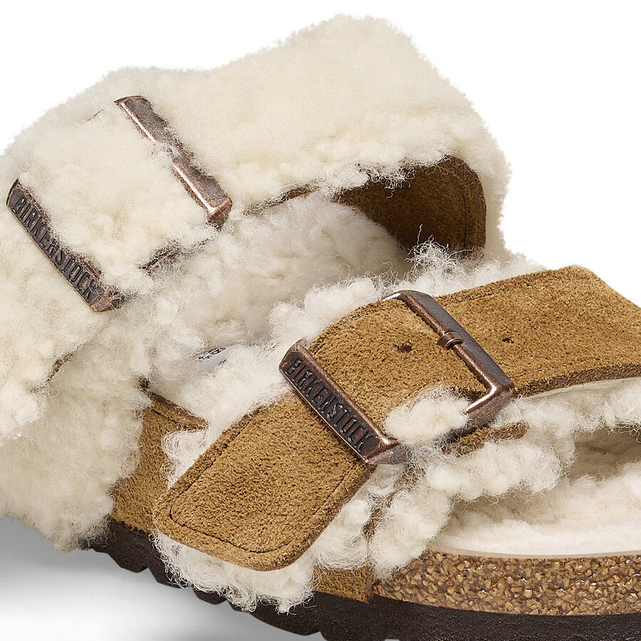 arizona teddy split suede leatherfur