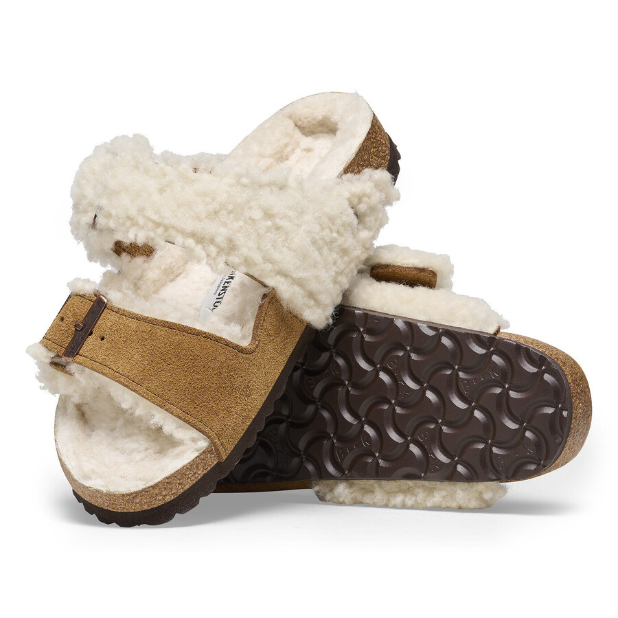 arizona teddy split suede leatherfur