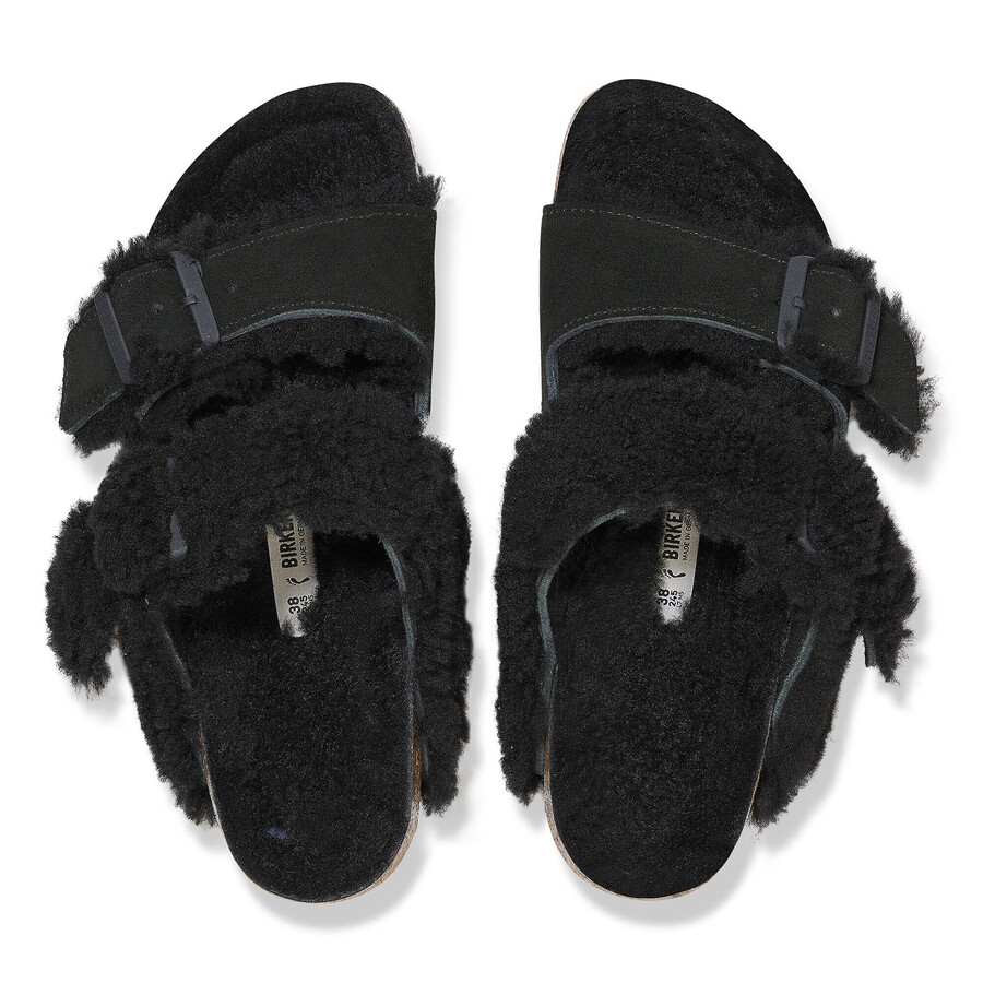 arizona teddy split suede leatherfur