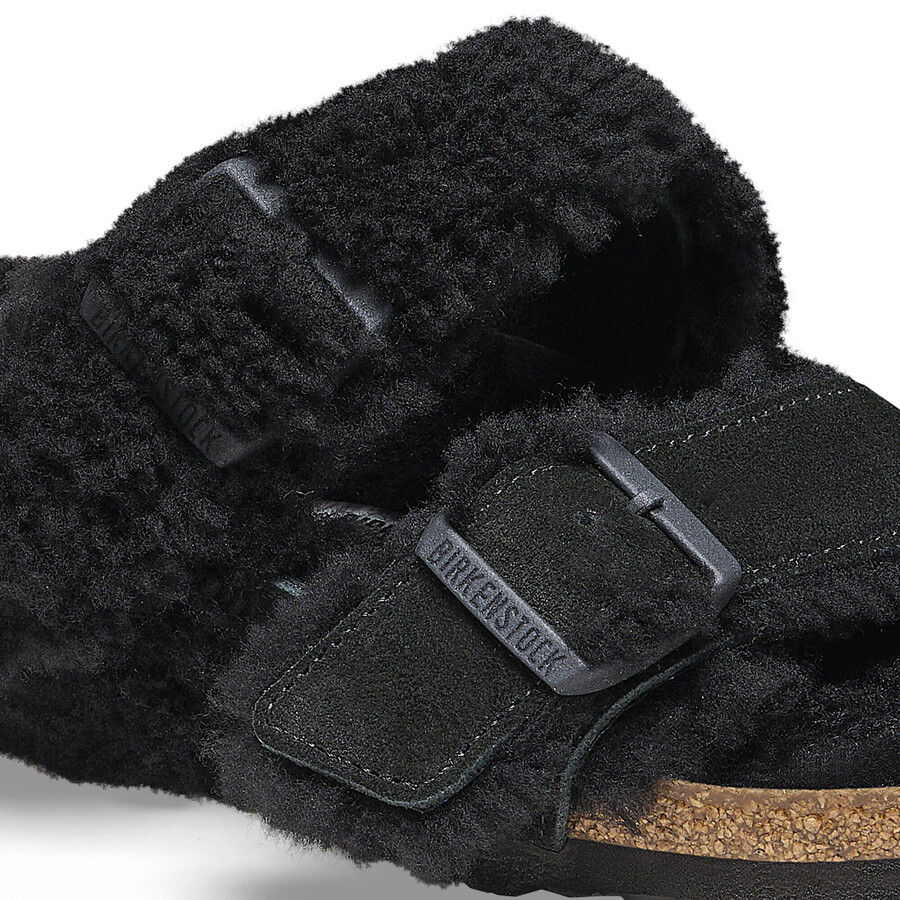 arizona teddy split suede leatherfur