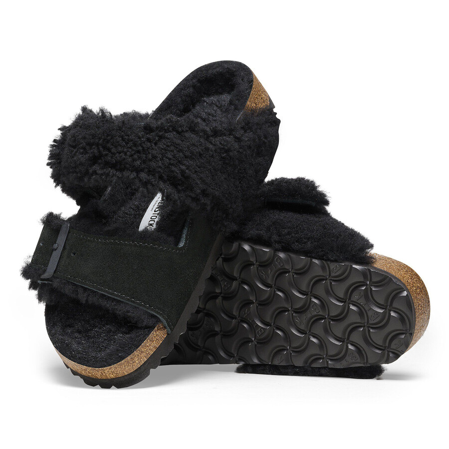 arizona teddy split suede leatherfur