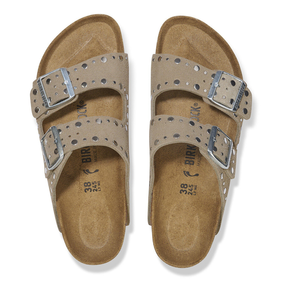 arizona rivet suede leather
