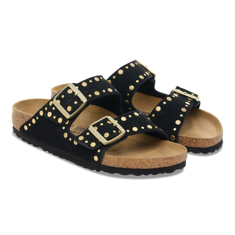 arizona rivet suede leather