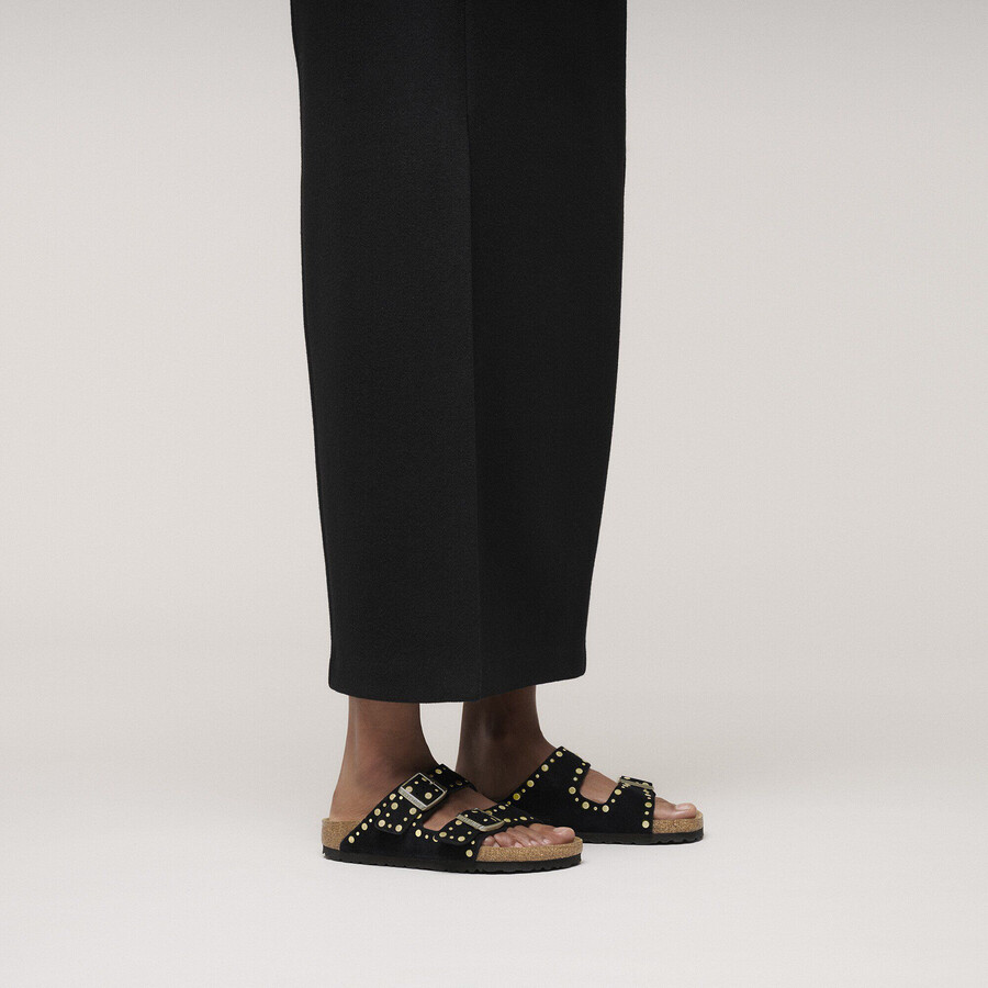 arizona rivet suede leather