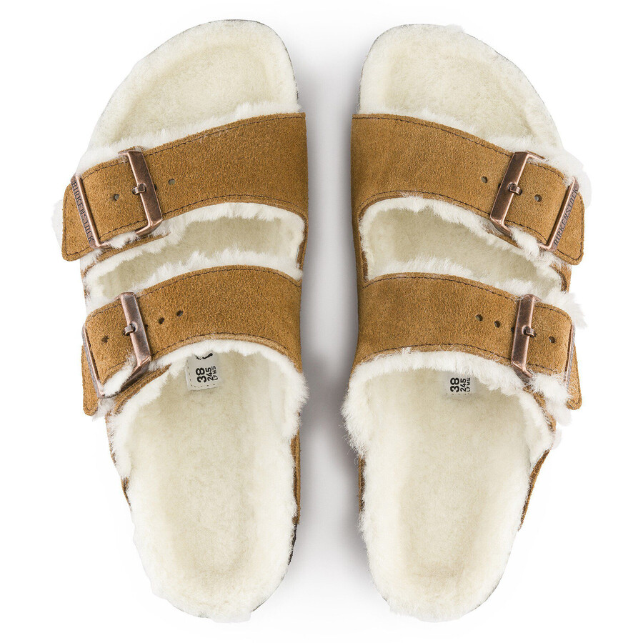 arizona shearling suede leather