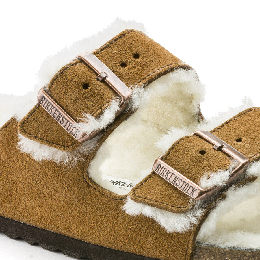 arizona shearling suede leather