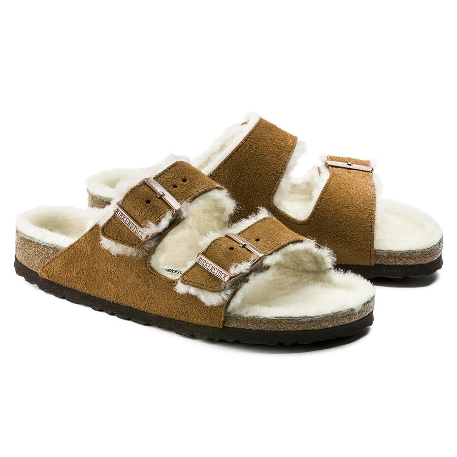arizona shearling suede leather